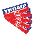 5pcs TRUMP KEEP AMERICA GREAT 2020 Car Stickers Auto Vinyl Decals Graphics
