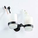 Multifunctional Bathroom Tooth Toothbrush Holder Cups Brush With Stand