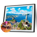 5D DIY Full Drill Diamond Painting Sea Cross Stitch Embroidery Mosaic Kit