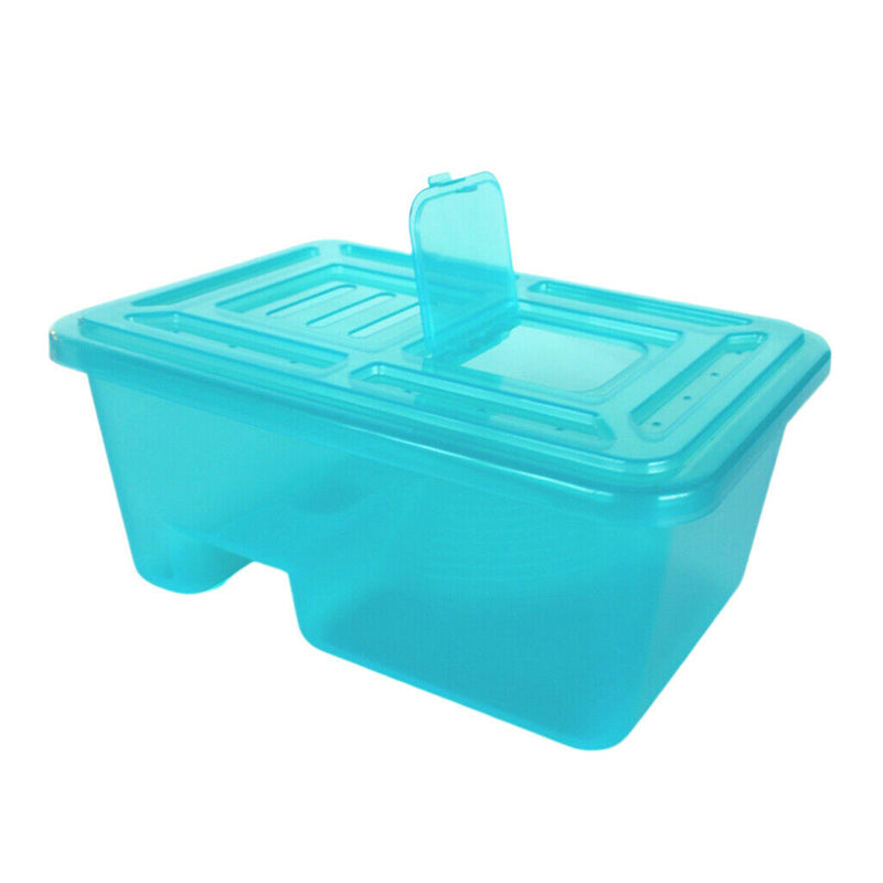 1pcs Plastic Reptile  Tortoise Turtle Tank Terrariums Box Vivarium Box