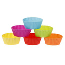6pcs Silicone Cake Cupcake Cup Cake Tool Bakeware Baking Silicone MoldB Gw