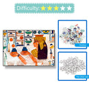 1000pcs DIY Women Paper Puzzle Educational Learning Assembling Jigsaw Toys