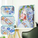 5D DIY Special Shaped Diamond Painting Beauty Cross Stitch Mosaic Kit Decor