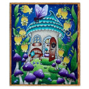 5D DIY Diamond Painting Full Drill Cross Stitch Kit Wall Art (Mushroom01)