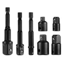 3Pcs Hexagon Space For Adaptor Socket Adaptor Socket Spanner 1/4", 1/2", 3/