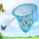 1pc Kids Telescopic Butterfly Net Extendable 34 Inches Colorful Fishing ToME