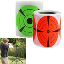 125 Shooting Targets Gun Range Pasters 3inch Circle Adhesive Stickers green