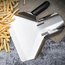 Stainless Steel Popcorn Scoop French Fry Bagger Shovel Utility Serving Scoo