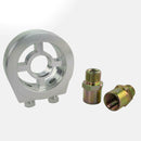 3Pcs Oil Filter Temp Pressure Cooler Gauge Sandwich Plate Adapter Sens DDH