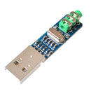 Mini USB DAC Decoder PCM2704 USB Sound Card Analog DAC Decoder Board ZNQ FUX