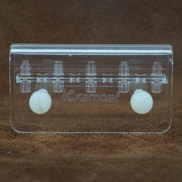 Aquarium Hose Fixture Holder Dosing Pump Air Reef Tank 5 Tube Buret Rack  H J5B7