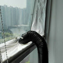 Air Conditioner Soft Cloth Sealing Baffle Waterproof Push-Pull Window Seal