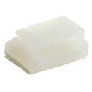 30x Cable holder Cable clip Cable clamp Self-adhesive white X5K4