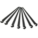 50Pcs C-Shaped Garden 4 / 7mm Drip Irrigation Pipe Bracket Bracket Fixed RodB1T1