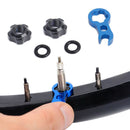 Road Mountain Bike Bicycle Gas Air Nozzle Tire Presta Valve Core Nut ScYUSE
