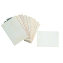 30x Blank Plywood Wood Business Card Wooden Name Card Unfinished Wood Plaque