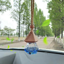 Red Printed Hanging Perfume Car Bottle Air Freshener Diffuser Fragrance Nice Pro
