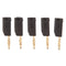 2mm Banana Unshrouded Stackable Plug Red Connector Insulated Black/Red 10PCS