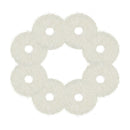 Pack of 90 Pianos Balance Front Rail Punchings DIY, White