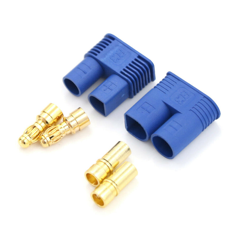 1Set EC3 Banana Plug Male Female Bullet Connector RC ESC Battery Motor FT