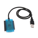 1pcs USB 2.0 To IDE SATA 2.5 / 3.5 '' Converter Cable Hard Disk Adapter