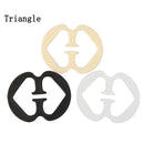9Pcs Bra Clip Buckles Bra Straps Shadow-Shaped Buckle Conceal Bra Buckle AUZO