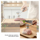 High-Grade Stainless Steel,Beef Meat Hammer,Loose Meat Steak Meat Hammer,Sm