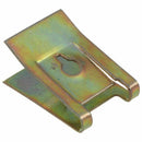50pcs Bronze Tone Spring Metal Car Door Panel Spire Screw U-Type Clips