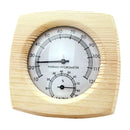 Wooden Sauna Hygrothermograph Thermometer