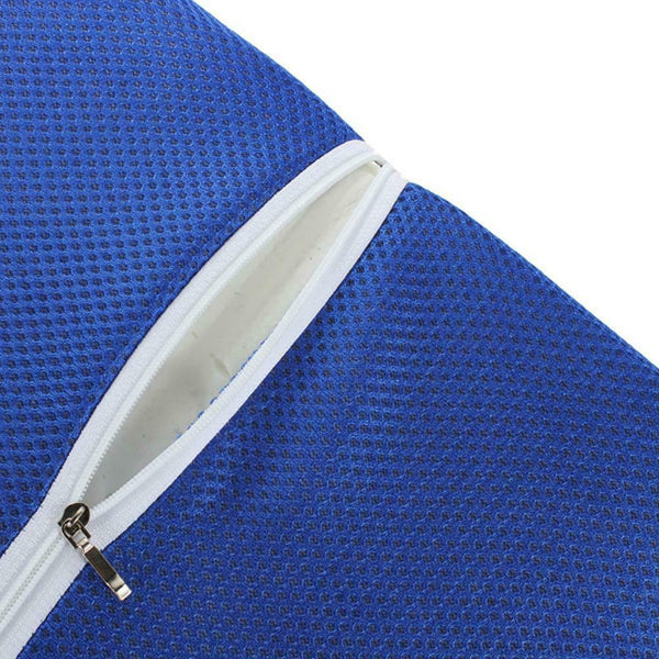 Blue Memory Foam Lumbar Back Support Cushion Pillow for Home Car Auto Seat  A#S