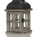 Retro Wooden Tower Candle Holder Tea Light Candlestick Wall Hanging Art 1