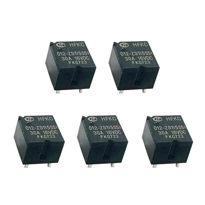 5 Pieces 5-pole Automotive Relay Set Changeover Relay Changeover Relay For