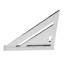 7inch Aluminum Alloy Measuring Right Angle Triangle Woodworking Tool Ruler R3I5