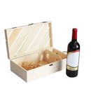 Champagne Engagement Wooden Gift Box Wine Wedding Gift NTN1