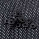 16pcs Pack Guitar Bass Straplocks End Pin Buttons Cushion Screws Chrome Steel