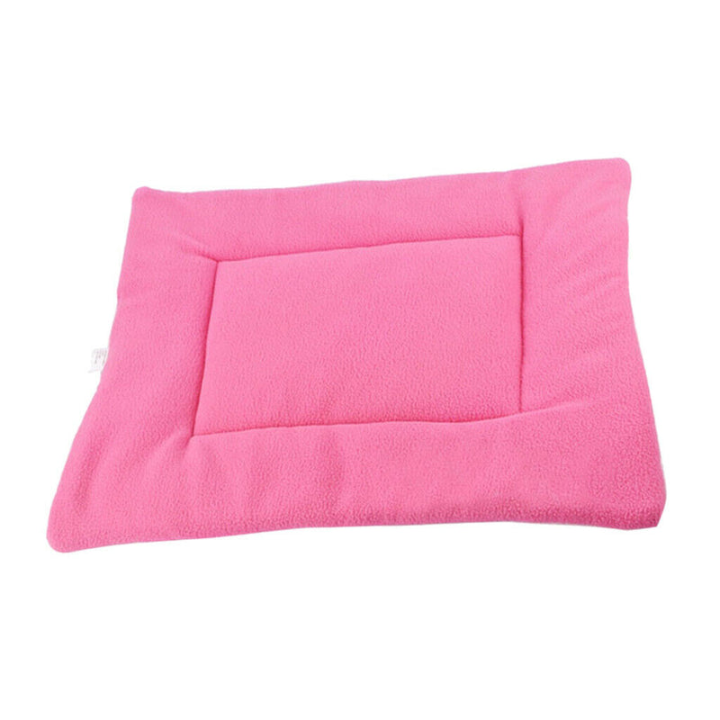 2x Pet Dog Cat Sleeping Mat Kennel Pad Puppy House Crate Nest Bed Cushion M