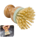 Tableware Multifunctional Tool for Kitchen Cleaning Brush Durable Wooden Ha