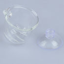 Aquariums Fish Feeders Glass Feeding Food Cup Plant Cup Fish Clear Dish Tray FT