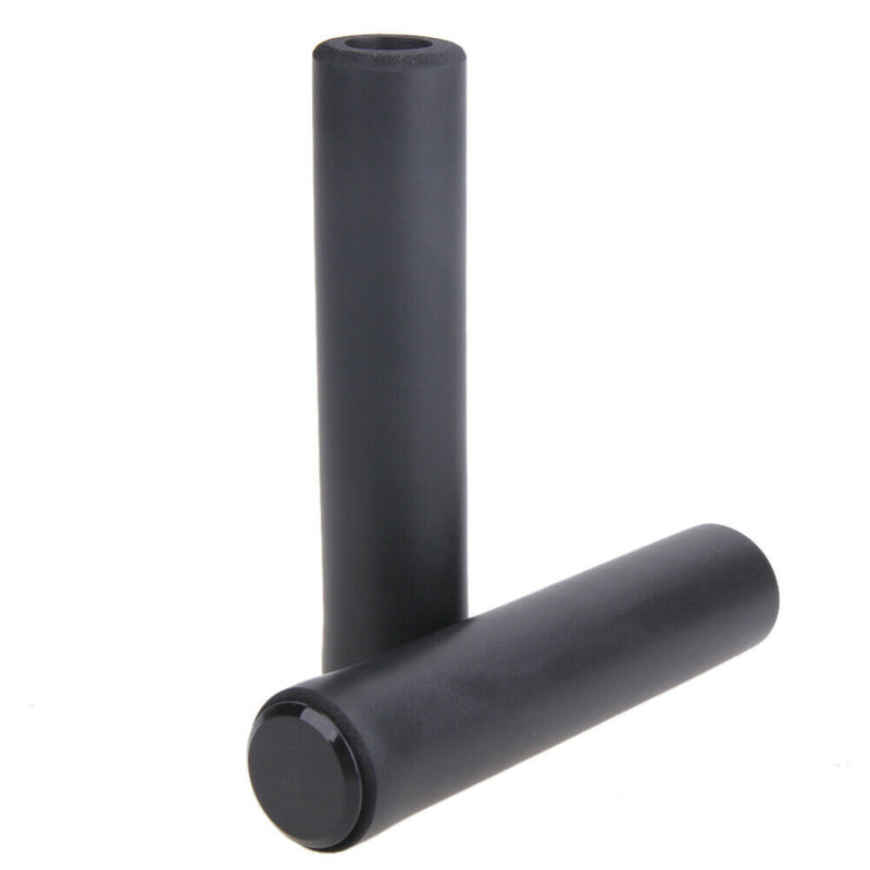 Bike Grips UltraLight Silicone Material Handlebar MTB Bicycle Grip(Black)