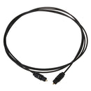 3 pk 6' DIGITAL AUDIO OPTICAL FIBER OPTIC CABLE