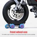 Broken Roadside Assistance Flat Tire Tools Motorcycle Trailer Mini Carrier Cart
