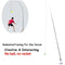 1* Badminton Trainer Stretch Badminton Robot Training Racket Sports Self-study