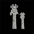 2pcs Giraffes Metal Cutting Dies Stencil for DIY Scrapbooking Album Paper LJ