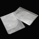 2 x Fashion Transparent Passport Holder Cover Case Travel Wallet Protector