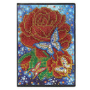 DIY Flower Special Shaped Diamond Painting 50 Pages A5 Notebook Sketchbook