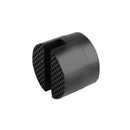 5CM Universal Slotted Frame Rail Floor Jack Guard Adapter Lift Rubber Pad Black