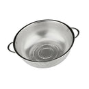 Rice Washing Nesting Bowl In Sink Dish Drainer 25.5cm Colander Stainless