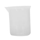 2 Pcs 100mL/3.4oZ Clear Plastic Graduated Measuring Beaker Cup for Lab Z1P2
