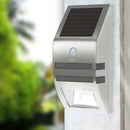 Waterproof IPX4 LED Solar Wall Lamp PIR Motion Body Induction Outdoor Light