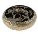 Burner Aromatherapy Tower Waterfall Chrysanthemum Ancient cyan